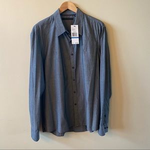 NWT! Kenneth Cole Seam Stealer Shirt, XL,